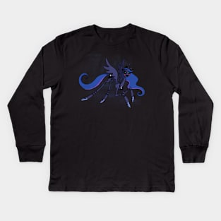 My Little Pony - Princess Luna as the Puppet Kids Long Sleeve T-Shirt